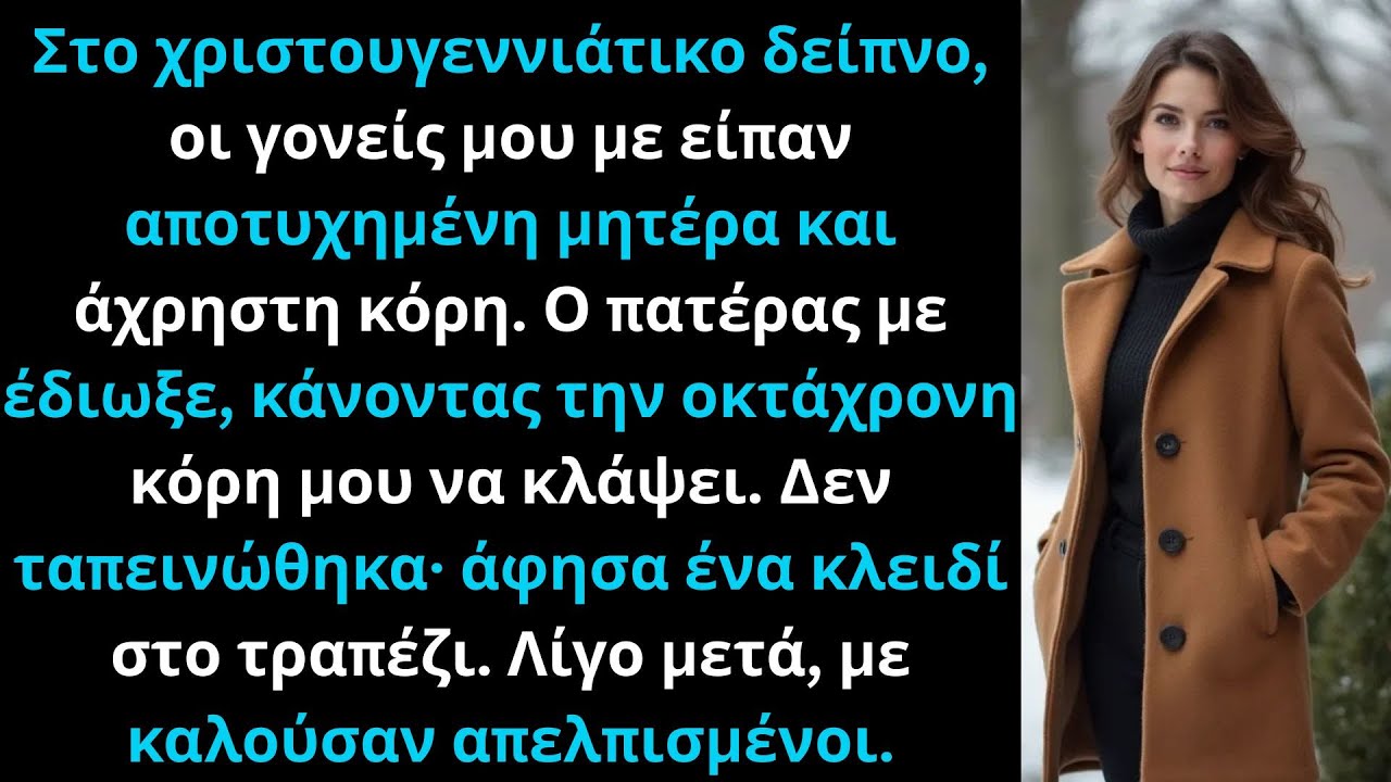 «Φύγε και μην ξαναγυρίσεις ποτέ», είπε η αδελφή μου τα Χριστούγεννα· τότε έκανα αυτό