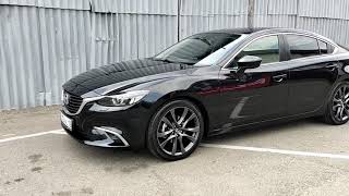 mazda 6 (black on black)