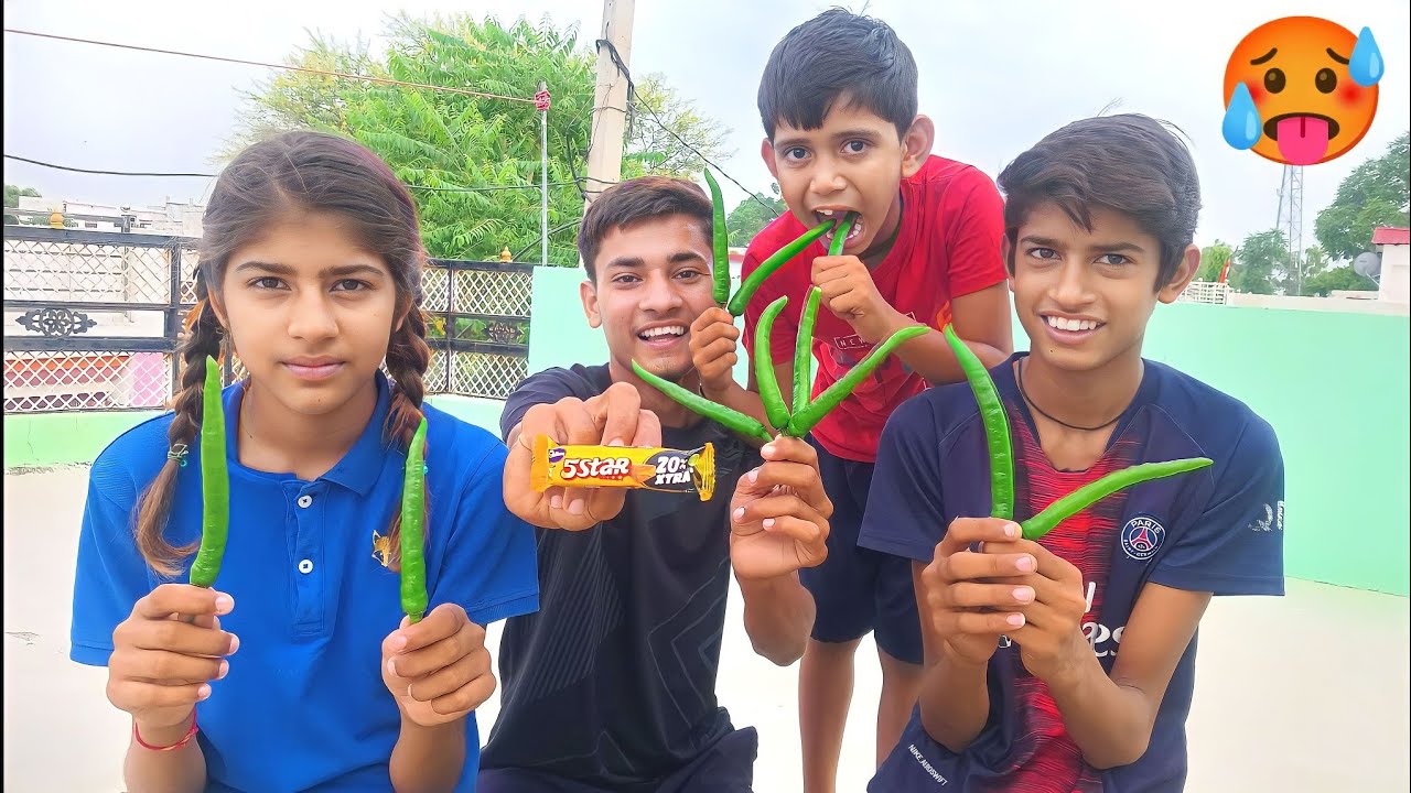Chilli Eating Contest In 1 Minute 🌶️🔥 YouTube