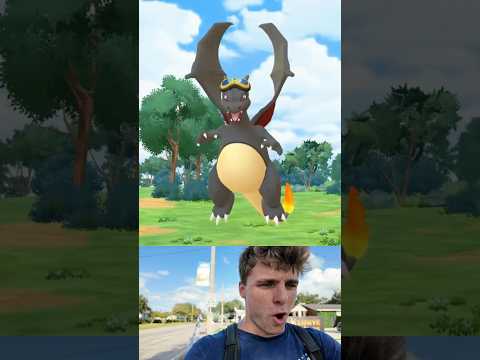 ✨NEW Shiny Costume Charizard CAUGHT in Pokemon Go!✨ #shorts #pok