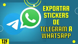 📱 Cómo usar STICKERS de Telegram en WhatsApp screenshot 4