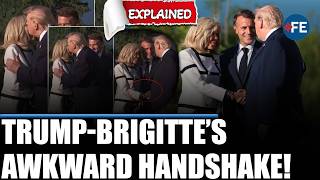 ‘Treats Badly’: Trump’s Awkward Handshake With Brigitte Macron Sparks Row | Netizens React
