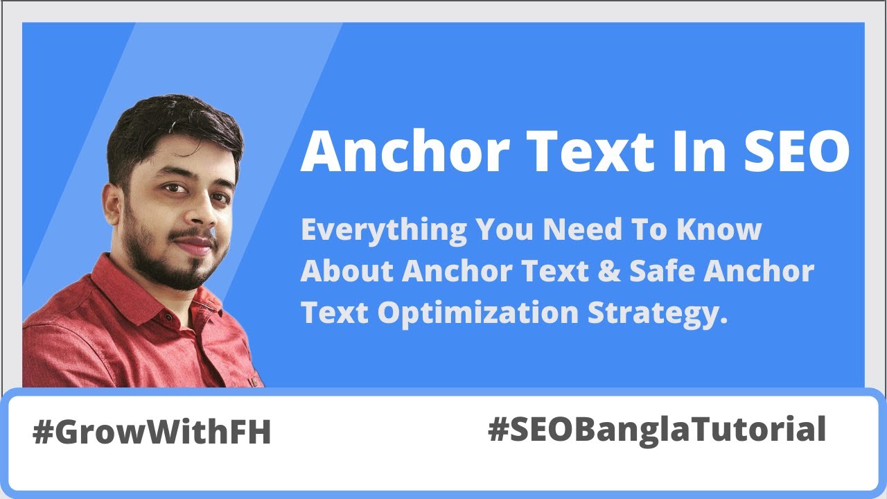Anchor Text কি? Everything About Anchor Text In Bangla For 2021 YouTube