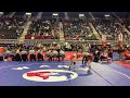 Natrona County’s Andraya Canchola gets the takedown and near-fall against Star Valley’s Lynsey