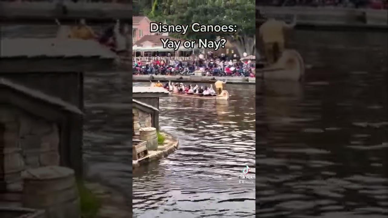 Disneyland Canoes 