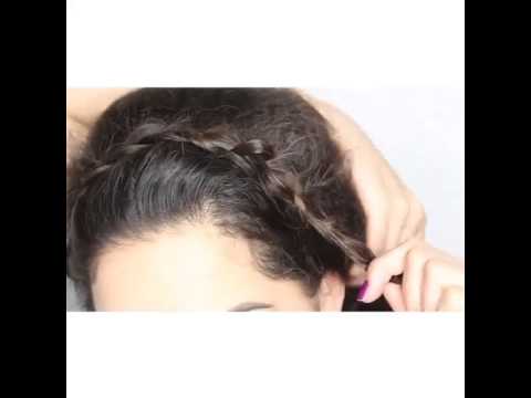 hairstyle/как сделать обруч коса из волос hairstyle/как сделать обруч коса из волос