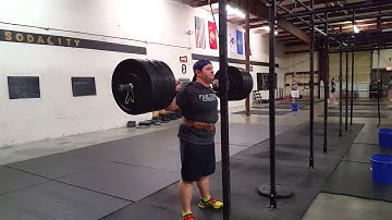 5 Two Sec Pause Back Squats 375-lb.