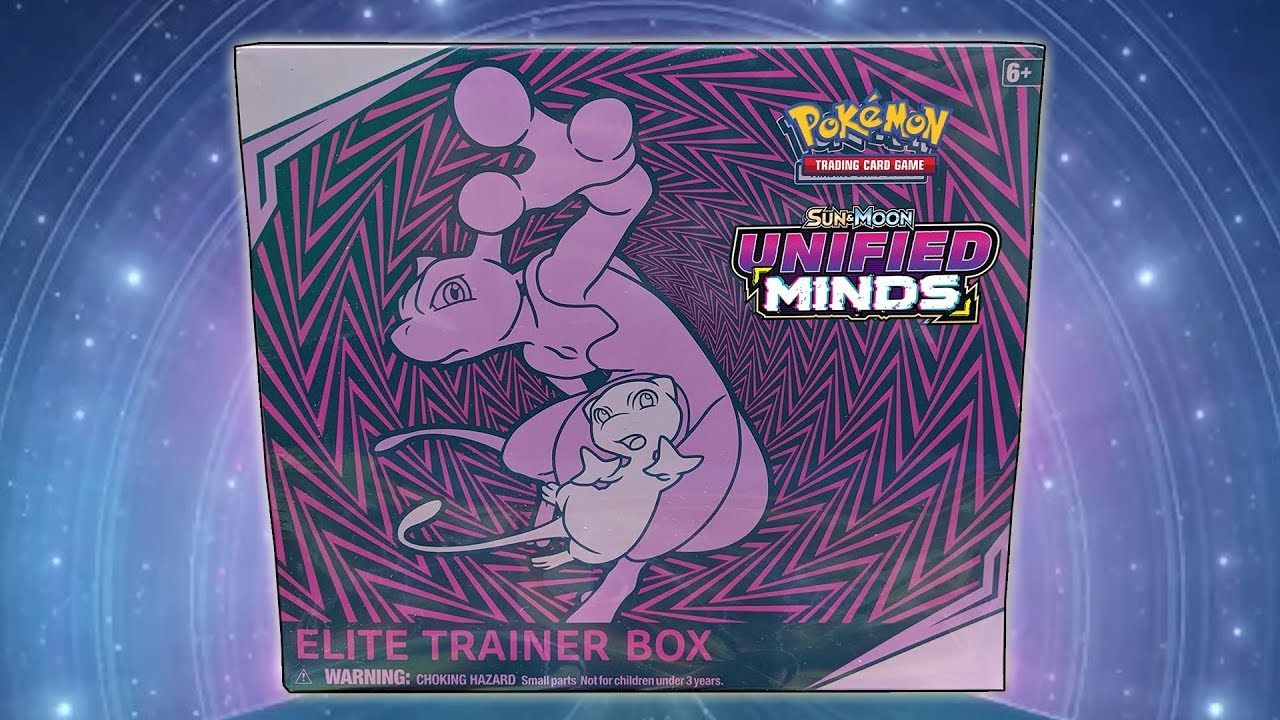 BRAND NEW Unified Minds Elite Trainer Box of Pokemon Cards!