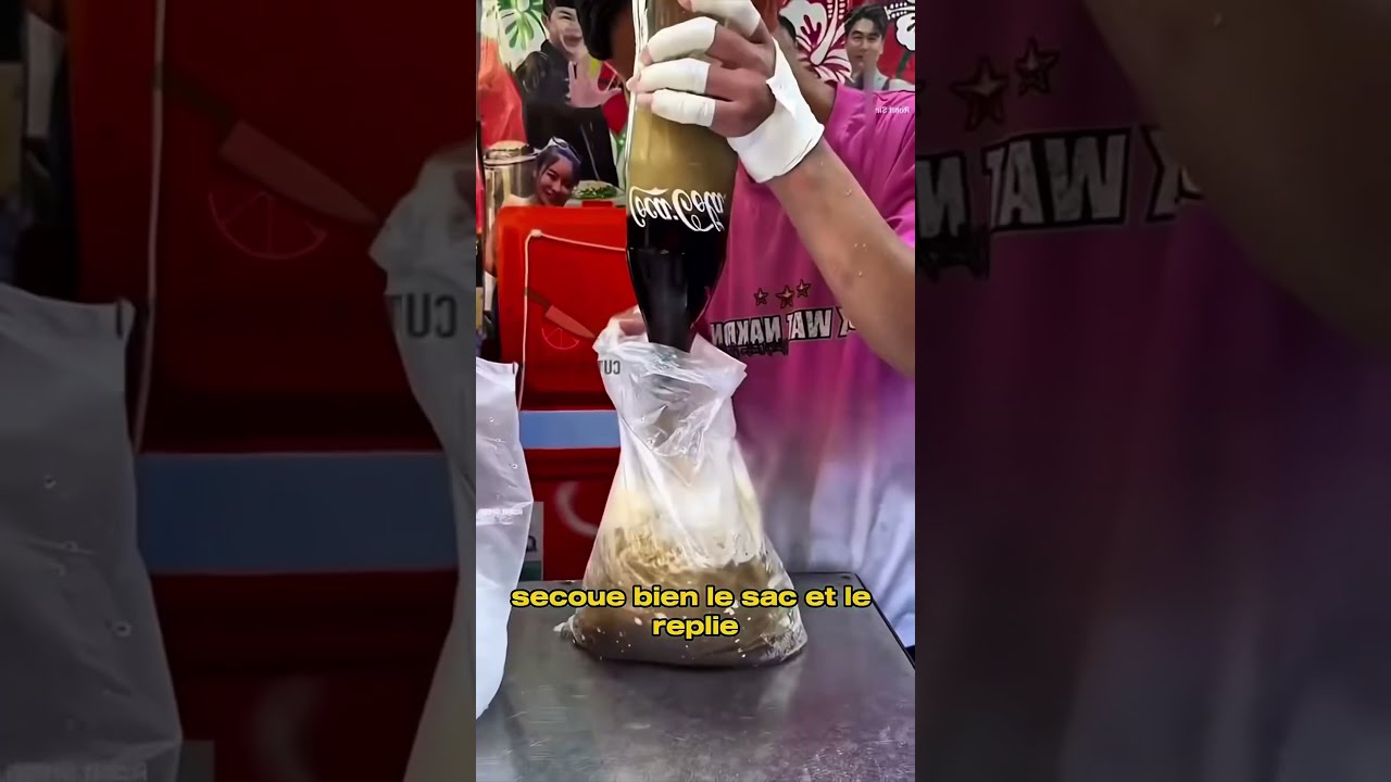 En Tha Lande Ils Ne Boivent Pas Leur Soda Le Transforment 