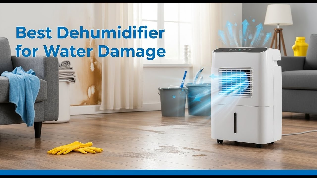 TOP 5 Best Dehumidifier For Water Damage 2025 | Stop Mold Fast Water Damage Fix