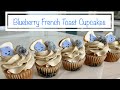 How to Make Blueberry French Toast Cupcakes | How to Make Brown Sugar Italian Meringue Buttercream