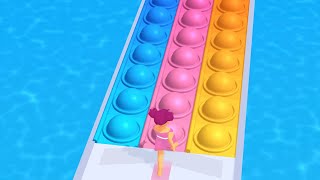 Pop It Run ASMR 🎈🌈🔥 Very Satisfying And Relaxing ASMR Sounds Gameplay (Episode 15)