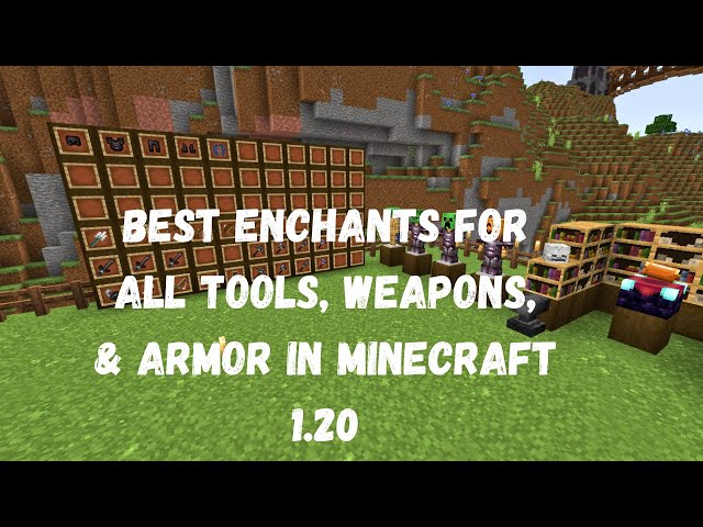 Top 8 enchantments for sword in Minecraft 1.20