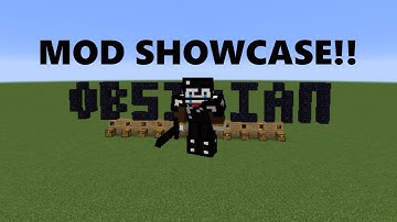 EVERYTHING IS OBSIDIAN!! [Obsidian Utilities Mod Showcase]
