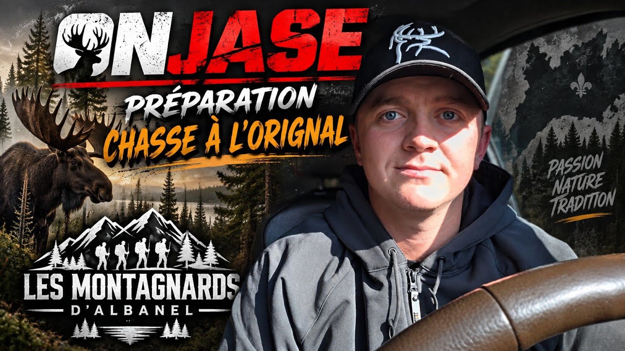 14 septembre Emission ON JASE #2164 avec Yan et Steph Monette on est a chasse a l'orignal