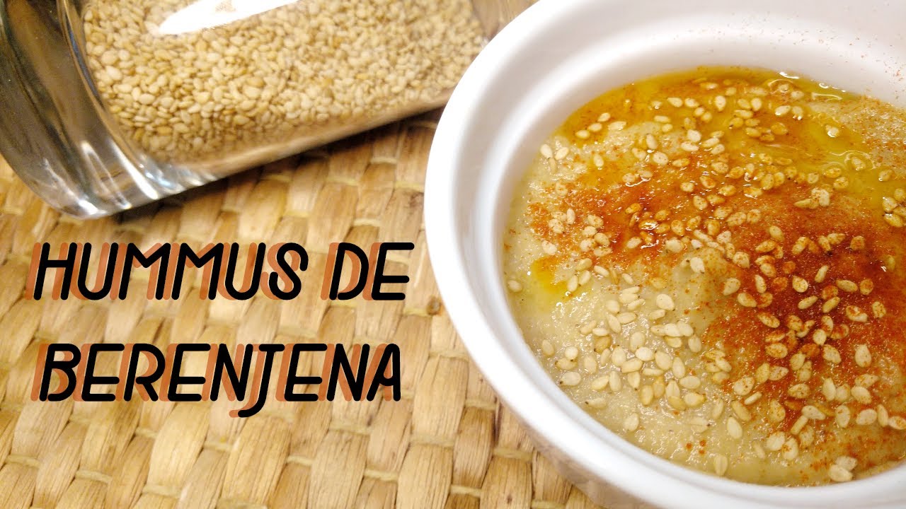 Receta de HUMMUS de BERENJENA 🍆 | HUMMUS de BERENJENA Receta 🍆