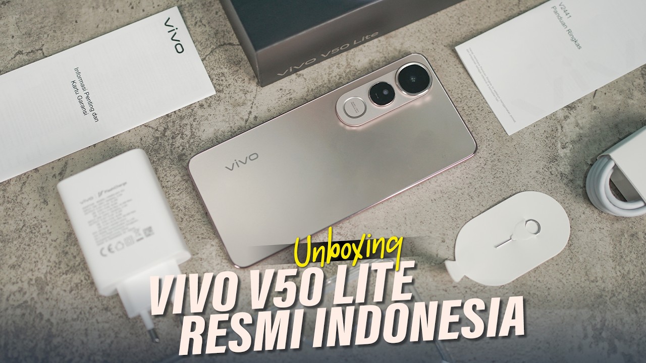 SNAPDRAGON 4G TAPI 3 JUTAAN? Unboxing vivo V50 Lite 4G Resmi Indonesia