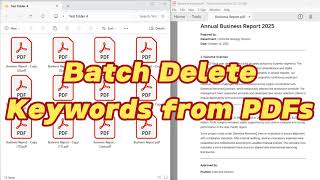 Famous How to delete multiple unnecessary keywords in a PDF document in bulk? Wealth