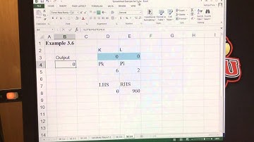 Chapter 3.4 constrained optimization with solver 6
