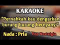 TANGAN TAK SAMPAI - KARAOKE || NADA PRIA COWOK || Pop Nostalgia || Rinto Harahap || Live Keyboard