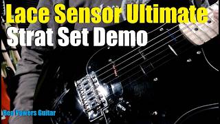 Lace Sensor Ultimate Strat Pickups Set - Demo Over Track - YouTube