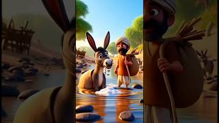 The Foolish Donkey | Moral Story in Tamil | Kids Short Story Animation|#viral shorts|#youtubeshorts
