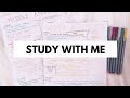 Study With Me // College Exams, How I Study