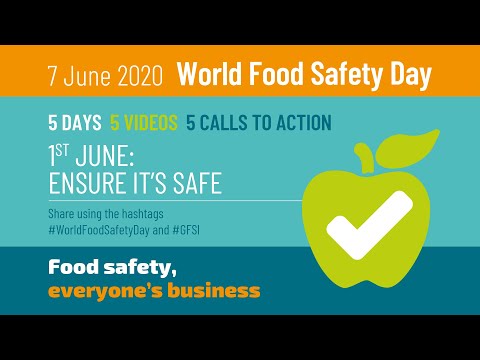 Ensure it’s safe #WorldFoodSafetyDay 2020 @GFSIGlobalFoodSafetyInitiative