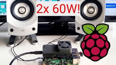 MEGA AMP audio amplifier for Raspberry PI by RASPIAUDIO