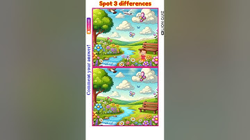 Spot the Hidden Differences – Brain Challenge! #SpotTheDifference #LionQuiz #FindTheDifferences