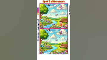 Spot the Hidden Differences – Brain Challenge! #SpotTheDifference #LionQuiz #FindTheDifferences