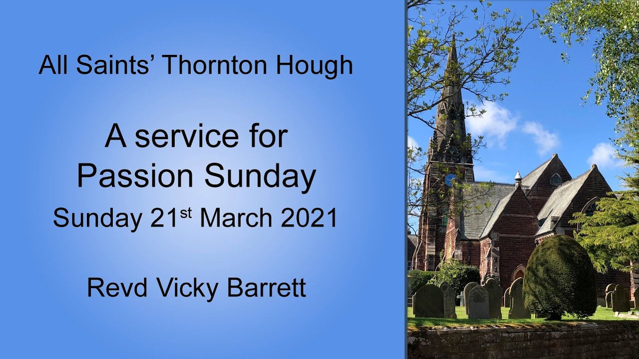 A service for Passion Sunday