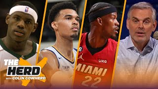 Heat's grit is the key to success, Victor Wembanyama a better prospect than LeBron? | NBA | THE HERD