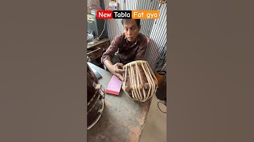 New tabla repair krwaya day62#youtubeshorts #viralvideo #music