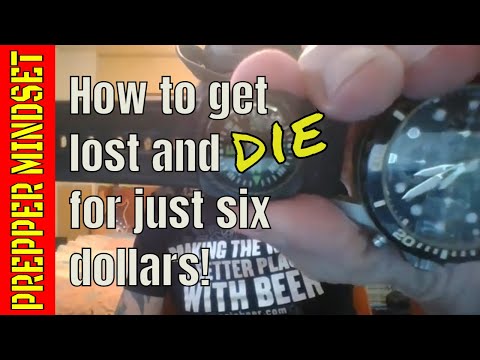The Watchstrap Button Compass.  Really?