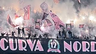 Ultras Palermo in casa contro Venezia [15/03/2024] , Serie B