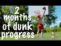 2 MONTHS OF DUNK PROGRESS | DUNK MOTIVATION