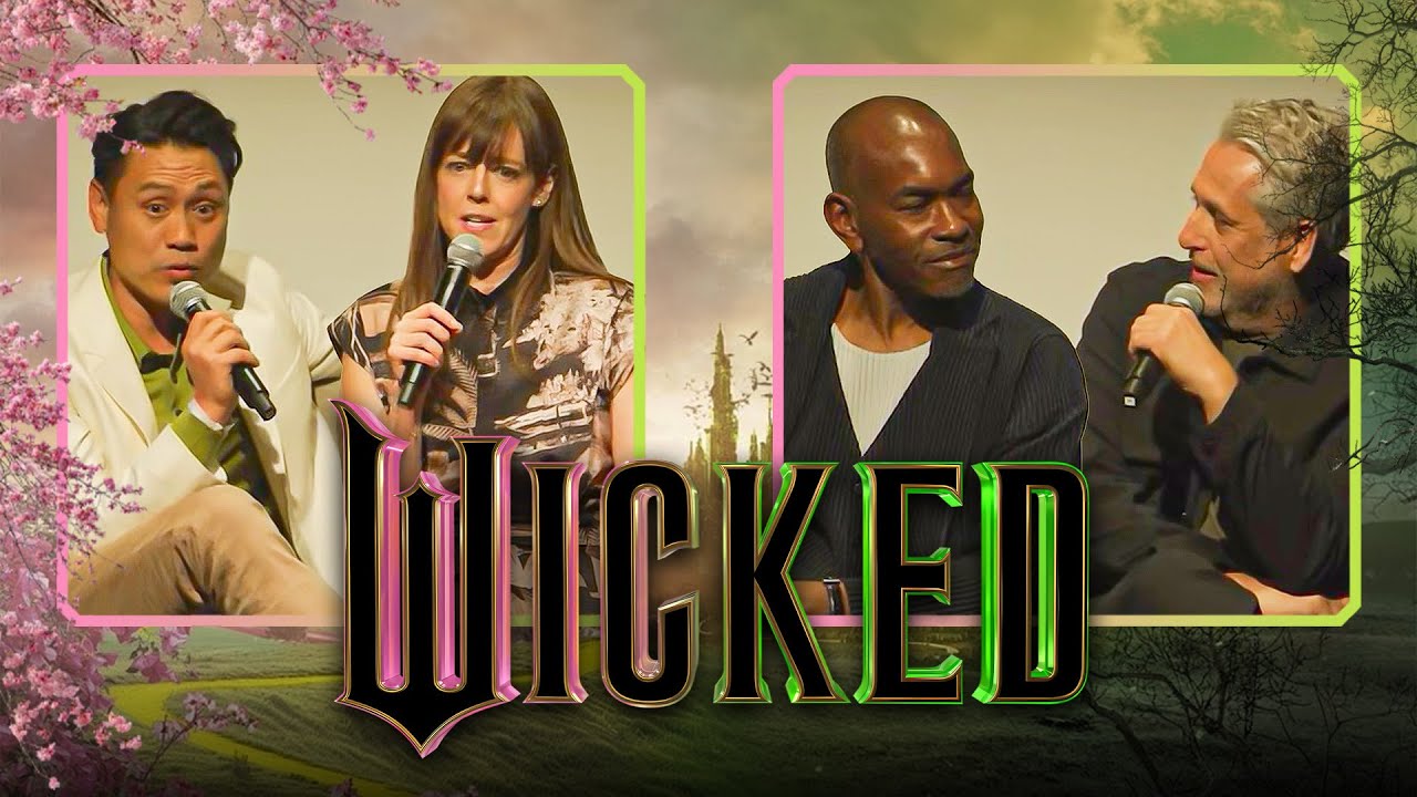 WICKED Crew Talk Making Of The Film! Q&A (Full Interview)