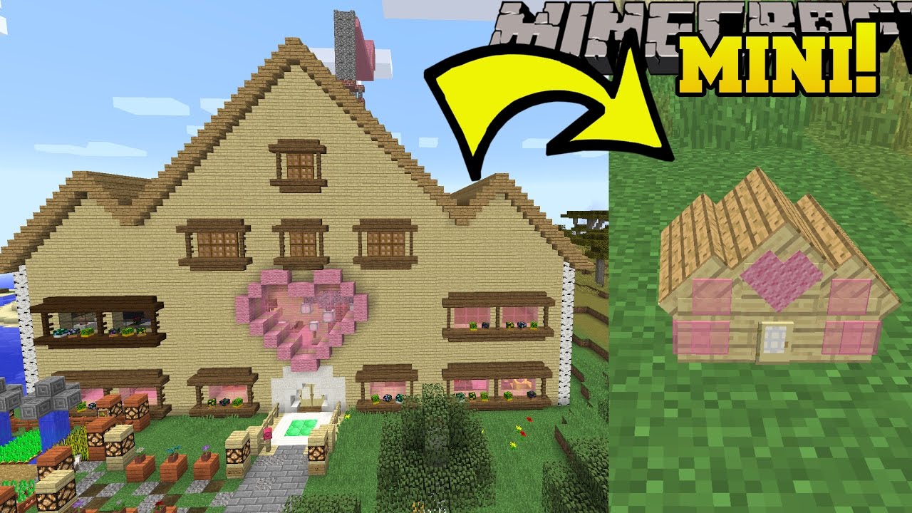 Minecraft: JEN'S MINI HOUSE!!! (SPECIAL ITEMS FOR JEN 