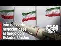 Ejército de Irán niega acuerdos con el gobierno de Estados Unidos para poner fin a la guerra