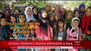 Afgan Öğrencilerden Cumhurbaşkanımız Recep Tayyip Erdoğan'a Dua Resimi
