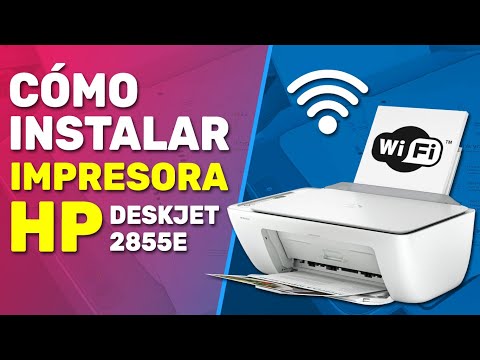 Cómo Instalar Impresora HP DeskJet 2855e a través de WIFI