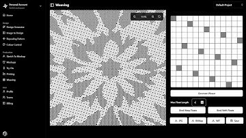 Jacquard Weaving Designs in seconds with AI |  Tutorial for Textile Designers & Manufacturers