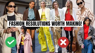 2024 Fashion Trends & Resolutions Worth Making | The Style Insider