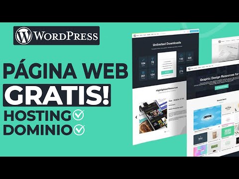 Cómo Crear Página Web Con Hosting y Dominio GRATIS en WordPress (2023)