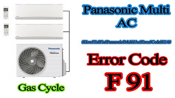 how to fix panasonic multi ac error code f91? ac error code f91