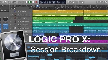 LOGIC SESSION BREAKDOWN: Logic Pro X Tips in ACTION/Beat Deconstructed