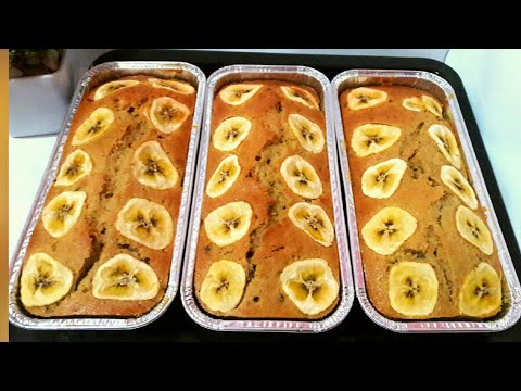 Resep roti pisang kayu manis cantik buat hantaran / banana cinnamon bread