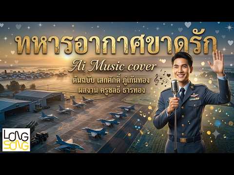 ทหารอากาศขาดรัก  Ai Music Cover ศิลปินต้นฉบับ เสกศักดิ์ ภู่กันทอง (Audio Version)