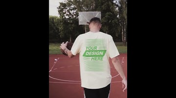 Thumbnail of T shirt Video mockup 26